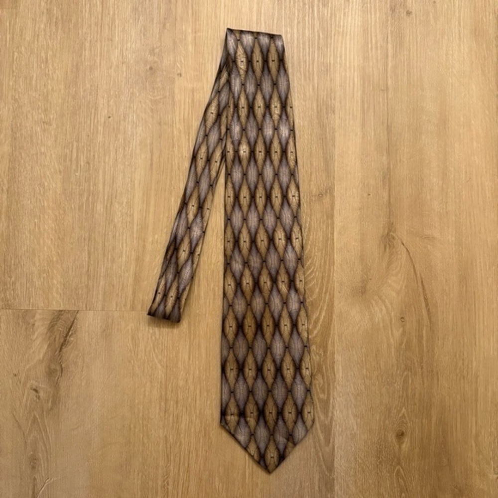 Grateful Dead Men's Tie Extra Large 65” Long Neutral Tones